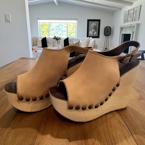 Jeffrey Campbell snick studded wedges - Picture 4 of 4